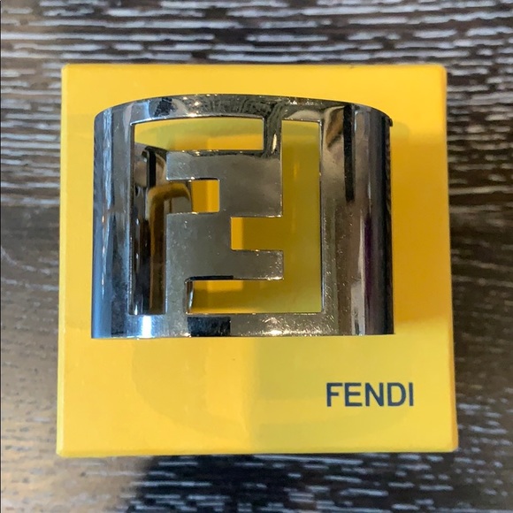 FENDI logo cuff